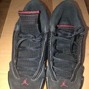 Jordan 14 Last Shot black shoe size 7y